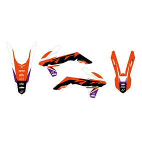 KTM SX/SX-F 13-15 EXC/EXC-F 14-16 Dream 5 Graphics Kit - Blackbird Racing