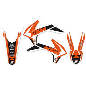 KTM SX/SX-F 13-15 EXC/EXC-F 14-16 Dream 4 Graphics Kit - Blackbird Racing