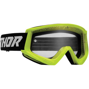 THOR MX Combat Racer Goggles Flo Acid