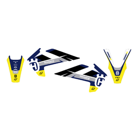 Husqvarna FC/FE/TC/TE 16-19 Dream 5 Graphics Kit - Blackbird Racing