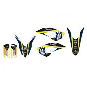 Husqvarna TC85 14-17 Dream 4 Graphics Kit - Blackbird Racing