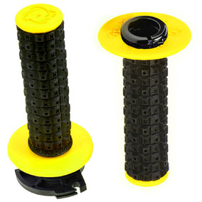 Torc 1 Defy MX Enduro Lock On Grips Yellow/Black