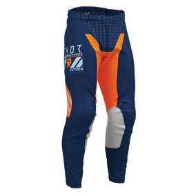 THOR MX LAUNCHMODE FUTURA PANT NAVY/ORANGE