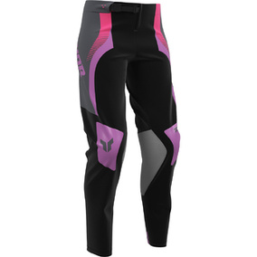 THOR MX WOMENS SPORTMODE VELOCITY PANTS BLACK/ORCHID