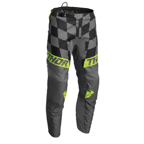 THOR MX Pant Sector Youth Birdrock Grey/Acid size: 28