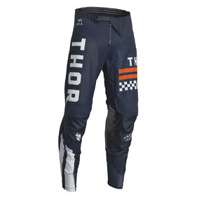 THOR MX PANTS PULSE YOUTH COMBAT MIDNIGHT/WHITE 18