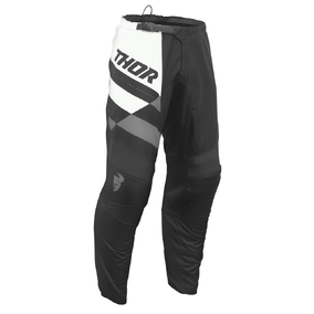 THOR MX PANTS SECTOR YOUTH CHECKER BLACK/GRAY SIZE 18