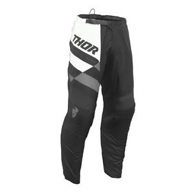 THOR MX PANTS SECTOR YOUTH CHECKER BLACK/GRAY SIZE 20