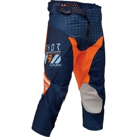 THOR MX YOUTH LAUNCHMODE FUTURA PANTS NAVY/ORG