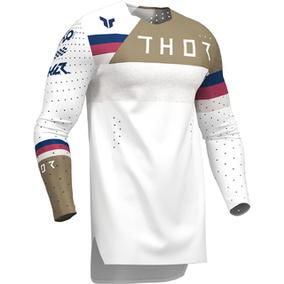 THOR MX SPORTMODE LEAGUE JERSEY WHITE/COPPER
