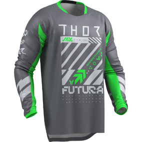 THOR MX LAUNCHMODE FUTURA JERSEY CHAR/GREEN