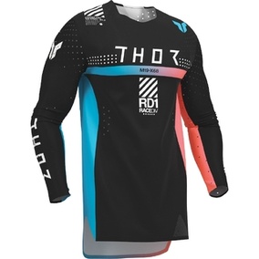THOR MX YOUTH SPORTMODE SYNTH JERSEY BLACK 