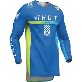 THOR MX YOUTH SPORTMODE SYNTH JERSEY BLUE 