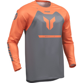 THOR MX YOUTH RIDEMODE MENACE JERSEY CHARCOAL 