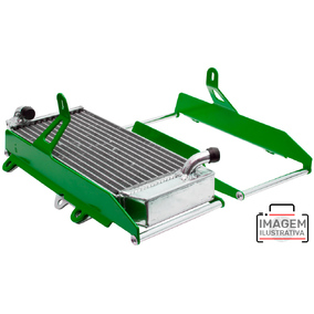 Crosspro Kawasaki KLX450R 08-20 KX450F 06-08 Green Radiator Brace