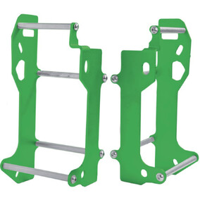 CrossPro Kawasaki KX450F 10-11 Green Radiator Brace
