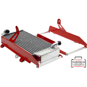 CrossPro Honda CRF250R 2014 Red Radiator Brace