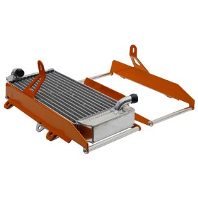 CrossPro Gas Gas Husqvarna KTM 19-24 Orange Radiator Brace (Without Fan Kit)