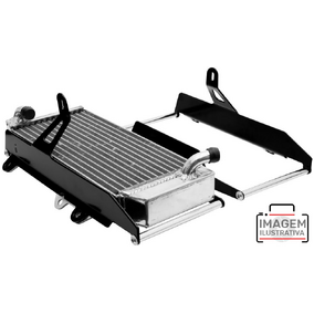 Cross Pro Gas Gas Husqvarna KTM 23-25 Radiator Brace - Black