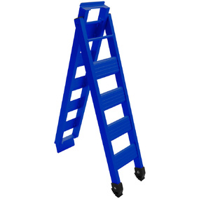 CrossPro Aluminium Blue Folding Motorcycle Ramp