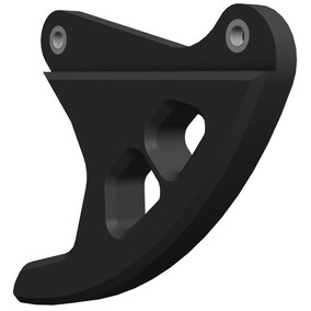 CrossPro Suzuki RM125/250 05-08 RMZ250 07-18 RMZ450 05-18 Rear Disc Guard Black