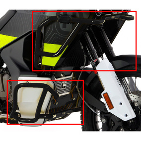 CrossPro Aluminium Trail Crash Bars Black Husqvarna Norden 901 2022
