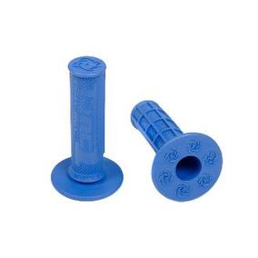 Torc 1 Holeshot Waffle Soft Compound MX Grips Blue