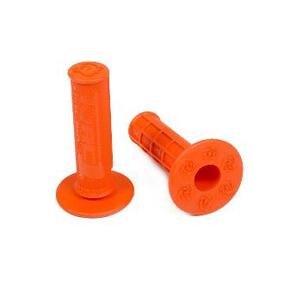Torc 1 Holeshot Waffle Soft Compound MX Grips Orange