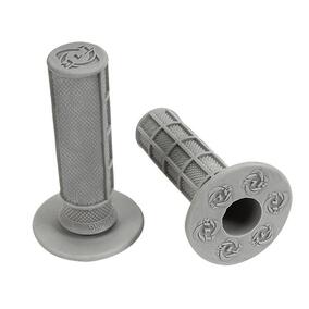 Torc 1 Holeshot Waffle Soft Compound MX Grips Grey