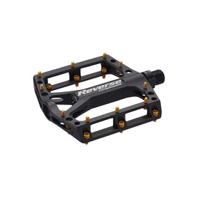 Bike Pedals Black ONE Black/Gold