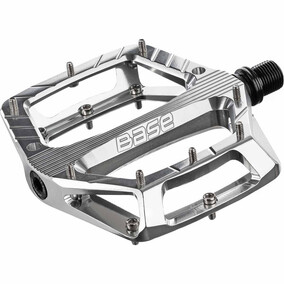 Bike Pedals Base Silver