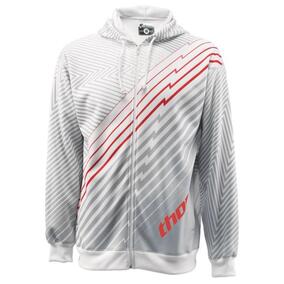 Hoody Zip Thor Livewire White Large