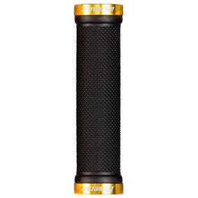Reverse Classic Lock On MTB Grips Gold Ends Ø29MM