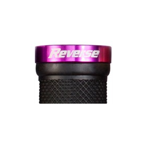 Reverse Classic Lock On MTB Grips Red Ends Ø29MM