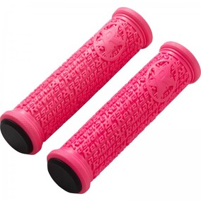 Handlebar Grips Bike Stamp Basic Pink