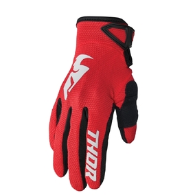 THOR MX GLOVES SECTOR RED/WHITE 2XL