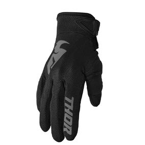 THOR MX GLOVES SECTOR YOUTH BLACK 2XS