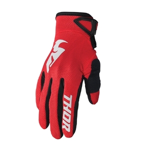 THOR MX GLOVES SECTOR YOUTH RED 2XS
