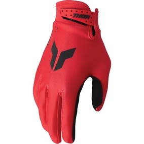 THOR MX YOUTH LAUNCHMODE SPLIT GLOVE RED 