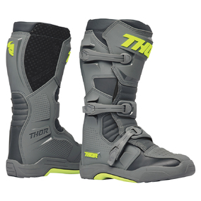 THOR MX BOOTS BLITZ XR MENS GY/CH SIZE 8