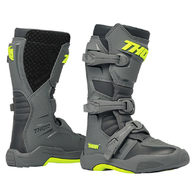 THOR MX BOOTS BLITZ XR YOUTH GY/CH SIZE 1