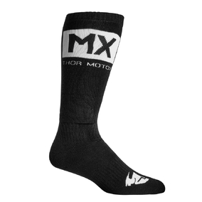 SOCKS S22 THOR MX BLACK/WHITE SIZE 6-9 