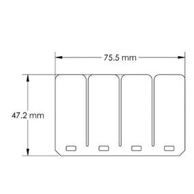 Moto Tassinari Kawasaki KX500 87-03 Ski-Doo Polaris VForce 3 Replacement Reed Set