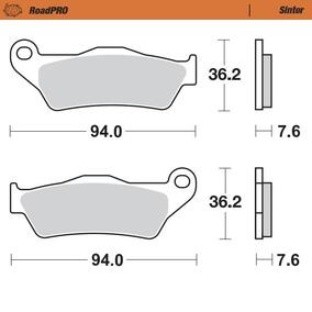 Moto-Master Aprilia BMW Ducati Harley Davidson KTM Rear Brake Pads