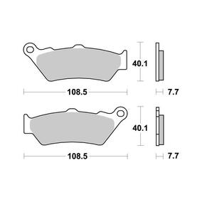 Moto-Master Aprilia BMW Ducati Harley Davidson Honda KTM Front Brake Pads