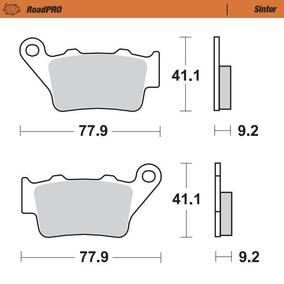 Moto-Master Aprilia BMW Honda Husqvarna KTM Triumph Yamaha TT/XT Sintered Rear Brake Pads