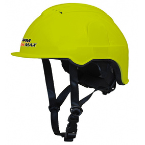 AgHat MAX ATV HELMET YELLOW FLUORO MULTI FIT