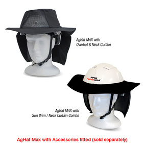 AGHAT *MAX* OVERHAT WITH NECK CURTAIN