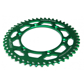 MX Pro Kawasaki KX80/85/100 Green Alloy T10 Race Series Rear Sprocket