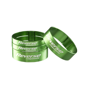 Stem Spacer Set Ultra-Light 1 1/8" Green